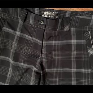 Plaid print Nike Golf Pants size 4
